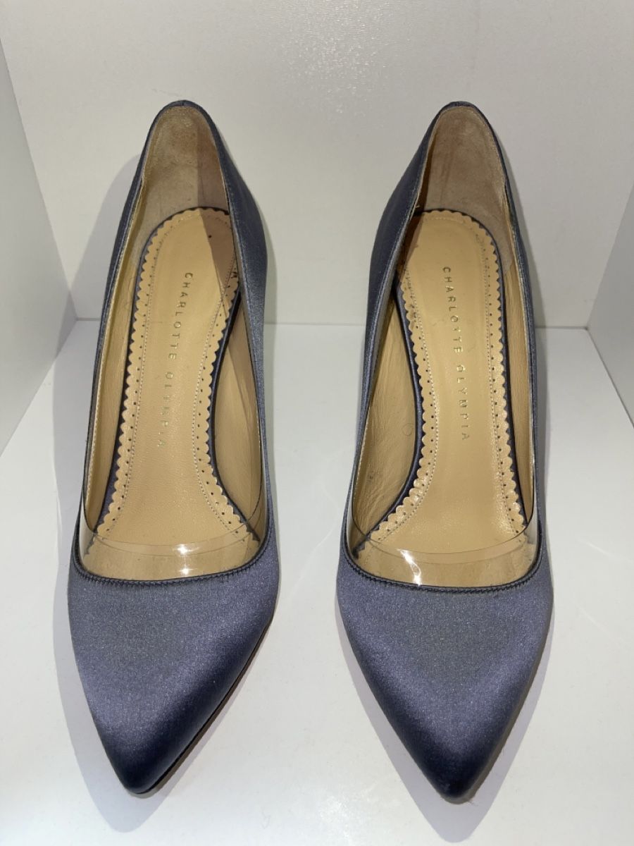 Charlotte Olympia Damenschuhe: Charlotte Olympia dark grey heels size 37.5 – Gebraucht aus Lugano von cri_djb 1