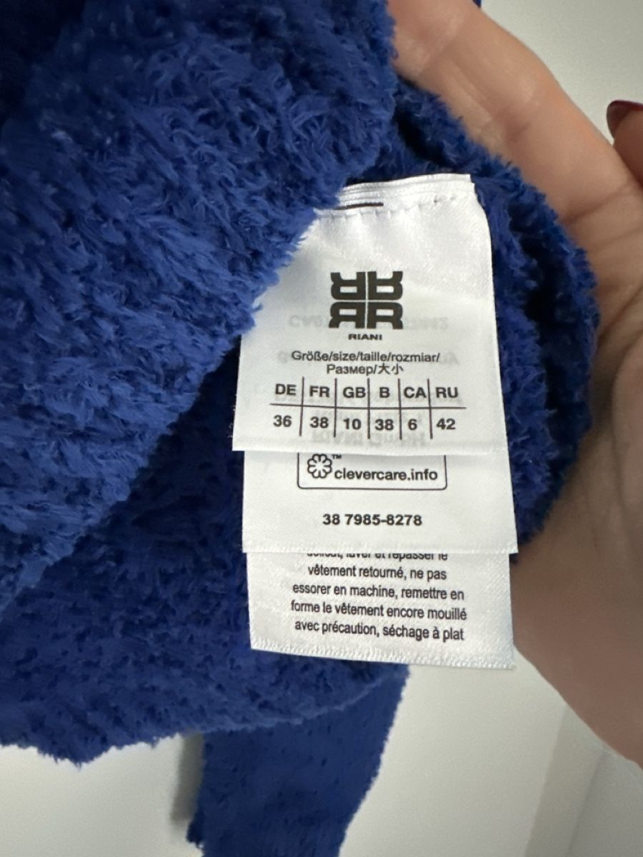 Riani Maglioni & Felpe: Weicher, blauer RIANI Strickpullover, Grösse 36 (S) – Nuovo (secondo la descrizione) da Othmarsingen venduto da Darija7 2