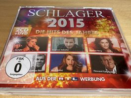 Various – Schlager 2015 - Die Hits Des Jahres - 2 CD + DVD
