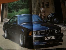 Prospekt BMW Alpina B7S Turbo Coupé/ e24/ Preisliste Alpina
