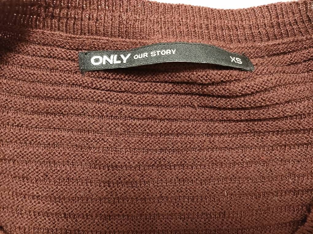 Maglioni & Felpe: ONLY Pullover in Bordeaux / Dunkelrot XS – Usato da Schaffhausen venduto da Tutti_007 2