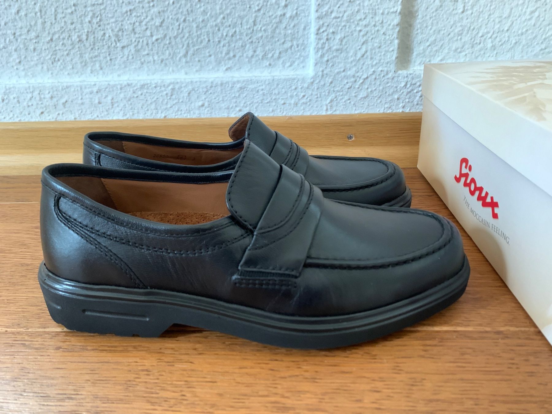 Scarpe da uomo: Sioux Mokassin Model Peru black Size 6 (ca.40) – Nuovo e nell'imballaggio originale da Zürich venduto da finsti 2
