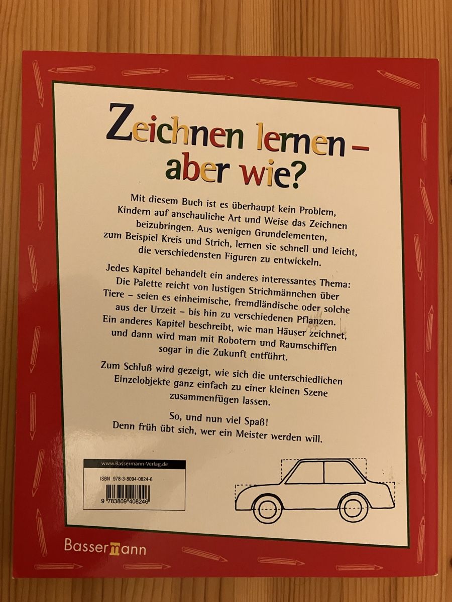 Libri: Zeichenbuch "Für kleine Zeichner" ab 4 Jahren – Nuovo (secondo la descrizione) da Goldau venduto da daytona82 1