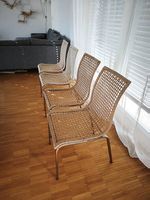 Stuhl / Stühle Braun Beige
