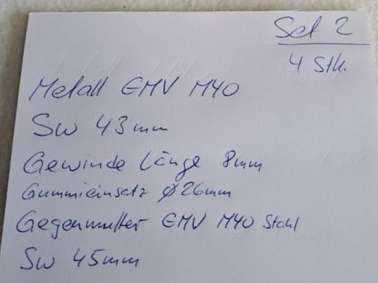Kabel: Kabelverschraubung EMV M40 Set 2 – Gebraucht aus Sargans von Bomp 1