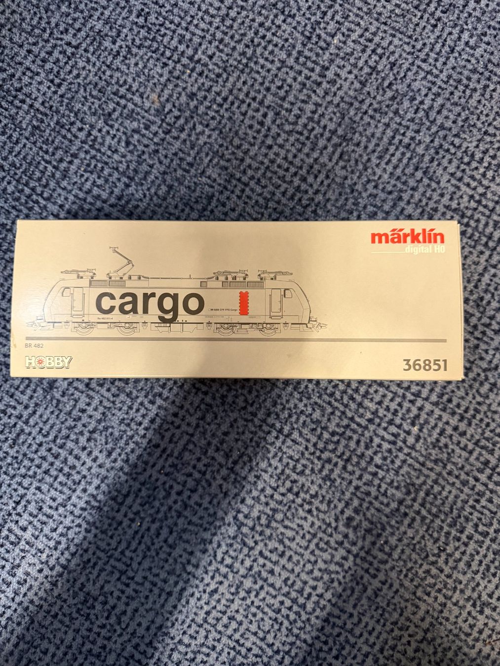 Märklin Modellini di ferrovie: Märklin H0 36851 BR 482 Cargo E-Lok Digital – Usato da Wettswil venduto da TaMiAllroundservice