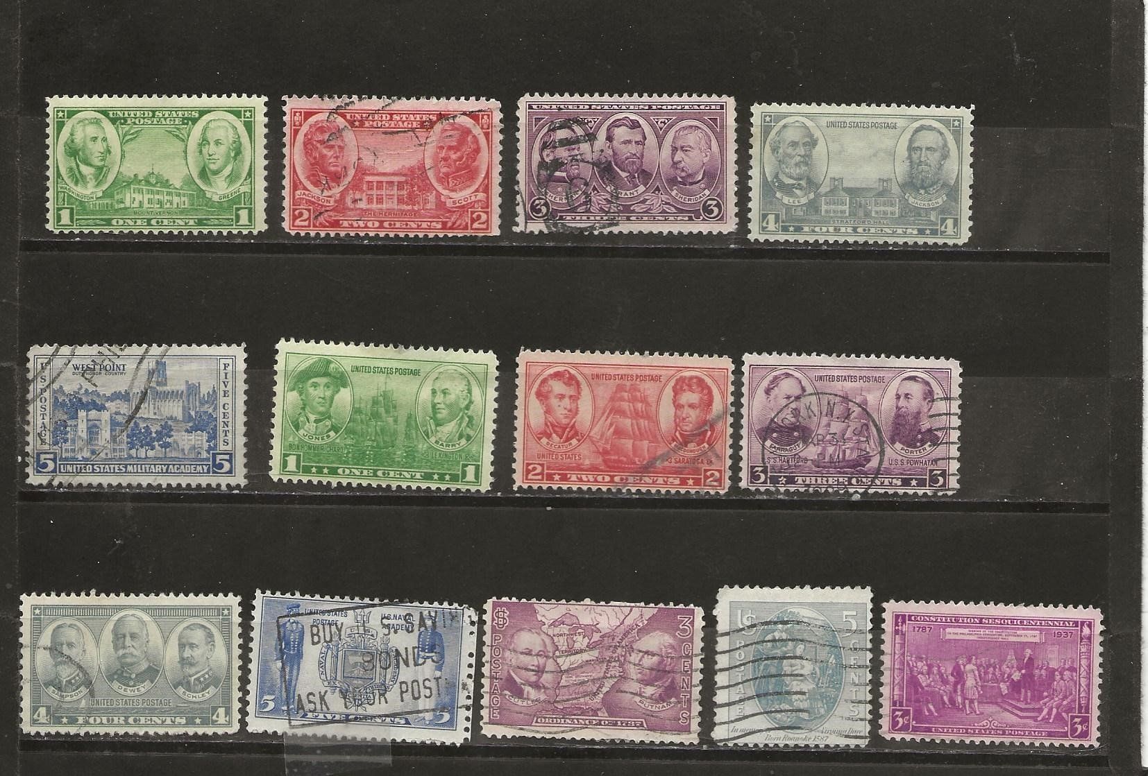 Tous les timbres: USA 1934 ... – D'occasion à Sion par PierreP01 1