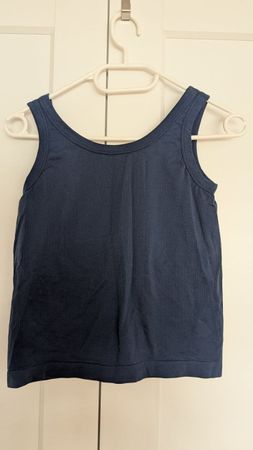 Sport Top mit integriertem BH, Grösse S/M, dunkelblau