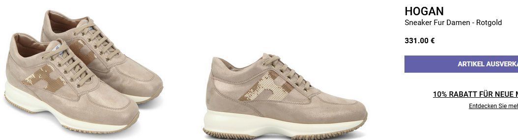 Hogan Scarpe per ragazze: Hogan Sneakers  .35 – Nuovo (secondo la descrizione) da Collonges venduto da arashee 9