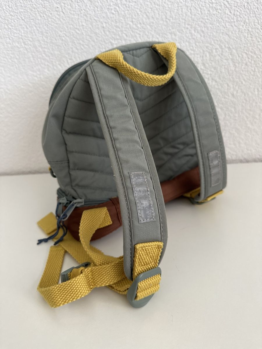 Rucksäcke: MINI BACKPACK ADVENTURE BUS Tagesrucksack cognac/olive – Gebraucht aus Uttigen von 1hihallo4 5