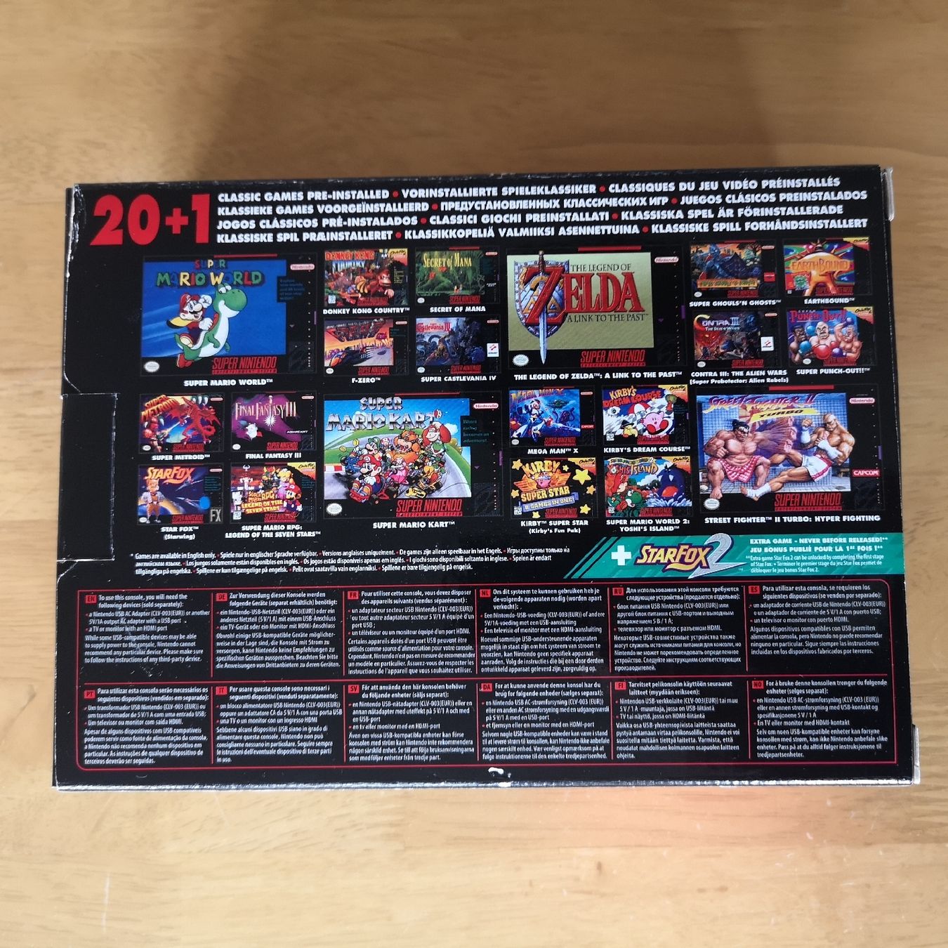 Nintendo Konsolen: SNES Classic Mini (Super Nintendo) + USB AC Adapter – Neu (gemäss Beschreibung) aus Biel/Bienne von scvotti05 2