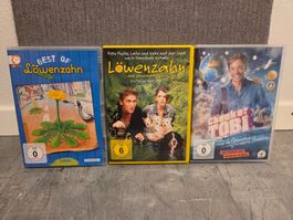 3 DVDs Löwenzahn und Checker Tobi gebraucht