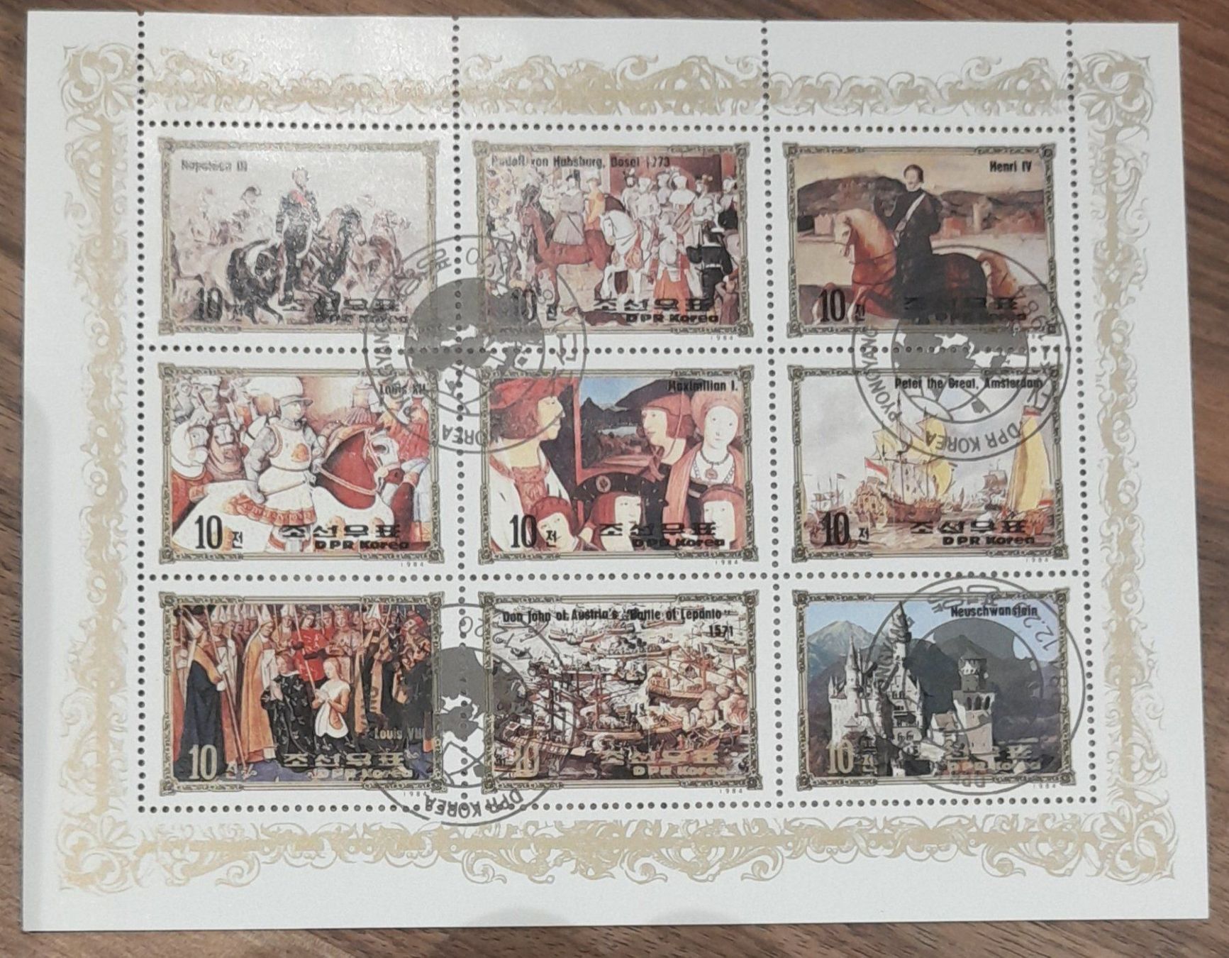 Alle Briefmarken: Korea Sonderblock – Gebraucht aus Balgach von SIMEON27