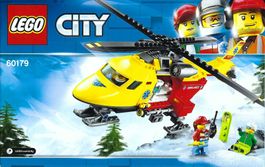 LEGO® 60179 City Hospital - Rettungshelikopter