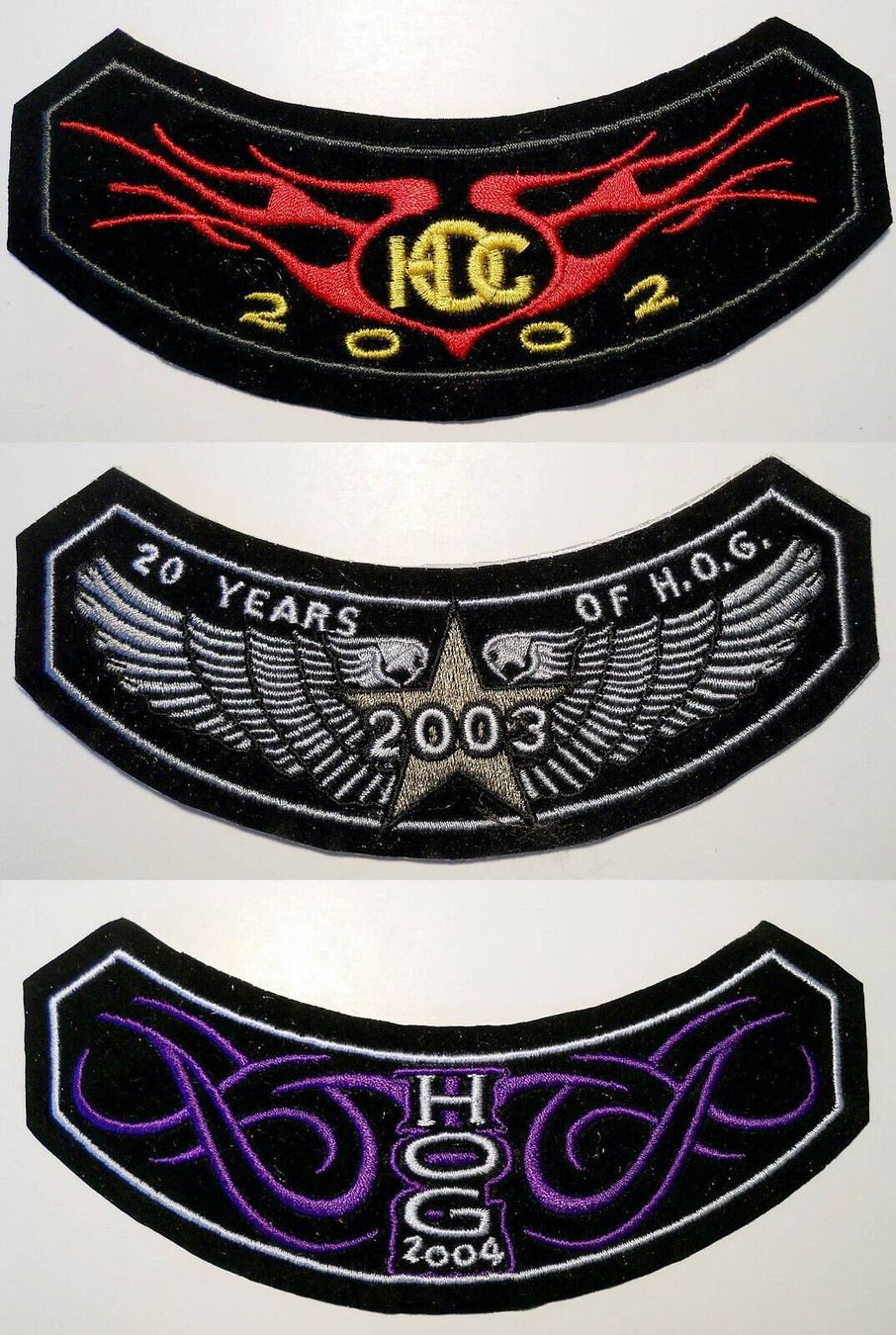 Toppe: HUGE 23 HOG LOT 1984-2006 COMPLETE RUN HARLEY DAVIDSON PATCH – Nuovo (secondo la descrizione) da Lugano venduto da YouWantUS 8