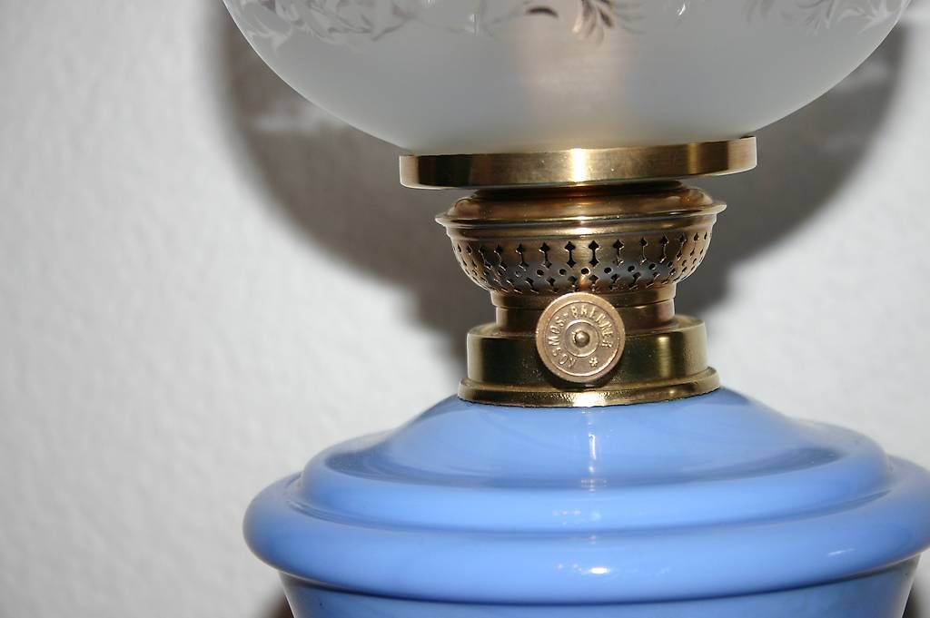 Lampade: antike Petrollampe, restauriert, funktionstüchtig – Usato da Weggis venduto da Mylemontree 1