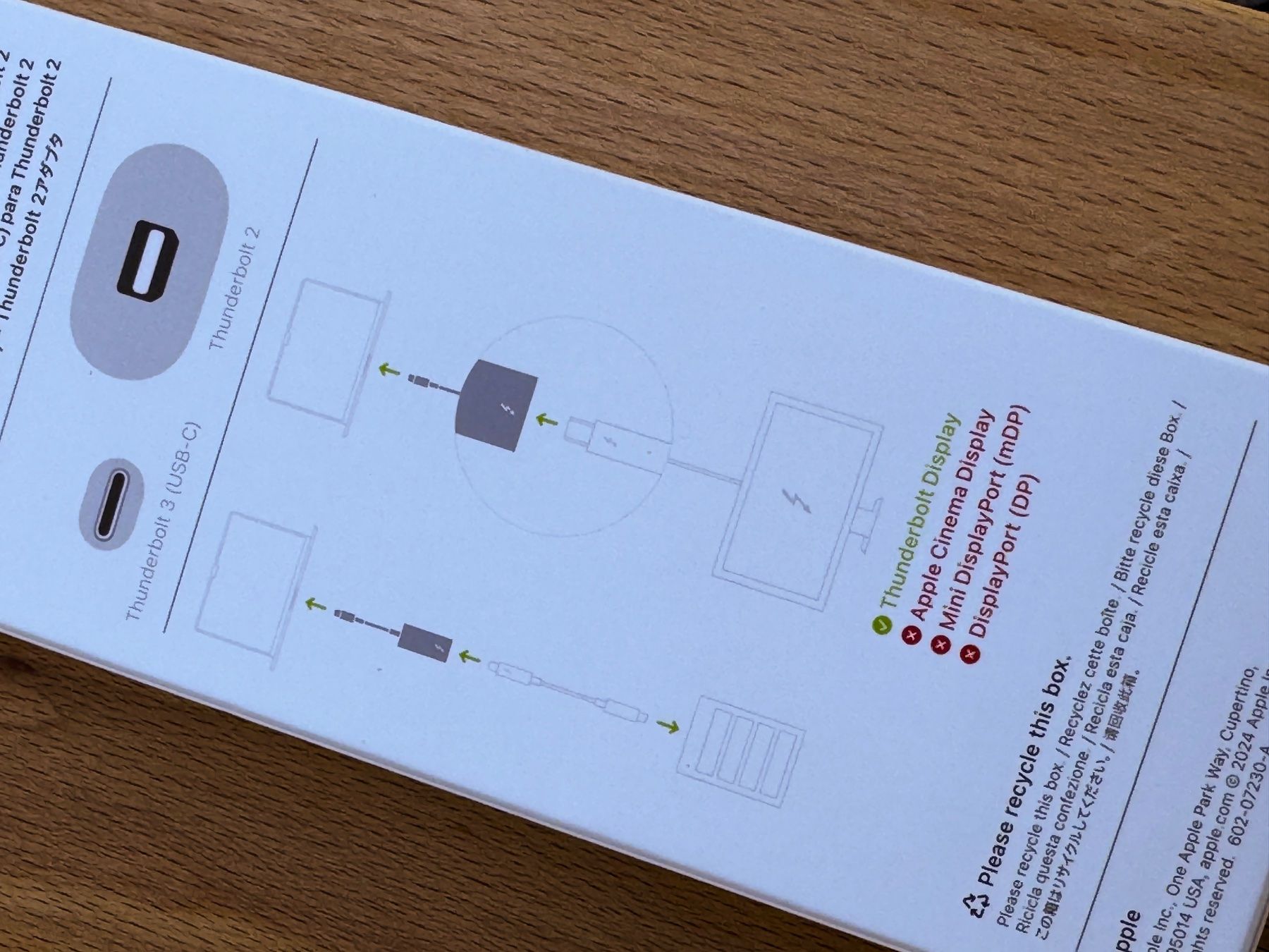 Apple Unità & Adattatore: Apple Thunderbolt 3 (USB-C) auf Thunderbolt 2 Adapter – Usato da Güttingen venduto da Jkxyz 3