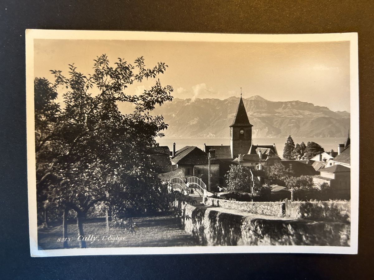 Cartoline postali: Cully VD 1934 – Usato da Fanas venduto da Alessio11