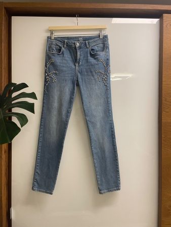 Oltre Jeans taglia 42 con strass