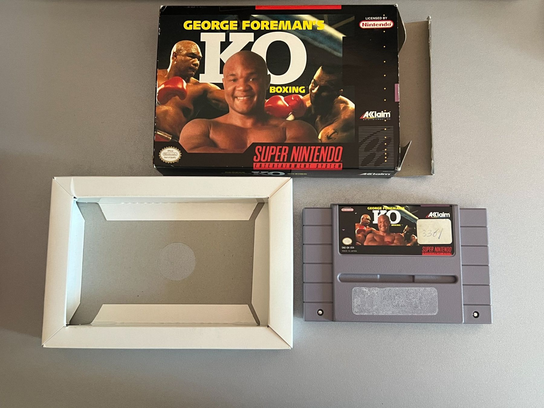 Nintendo Giochi: George Foreman's KO Boxing - SNES – Usato da Rivera venduto da poweradem05 6