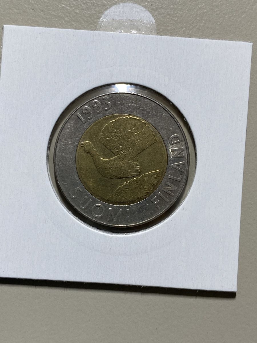 Alle Münzen: Finlande - 10 Markka - 1993 – Gebraucht aus Payerne von Mike1682 1