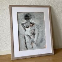 Akt Moderne Kunst Nude Art Erotik Frau Semi Abstrakt Bammert