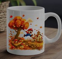 Mario Keramik Tasse Herbst NEU