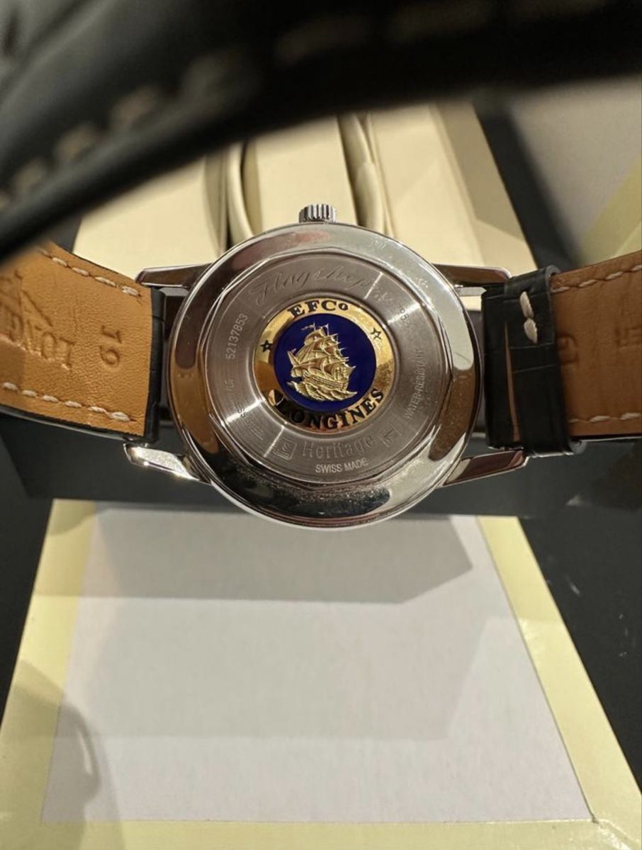 Longines Orologi: Longines Flagship Heritage automatic Set complet Neuf – Nuovo e nell'imballaggio originale da Romont FR venduto da tar_9s66 4