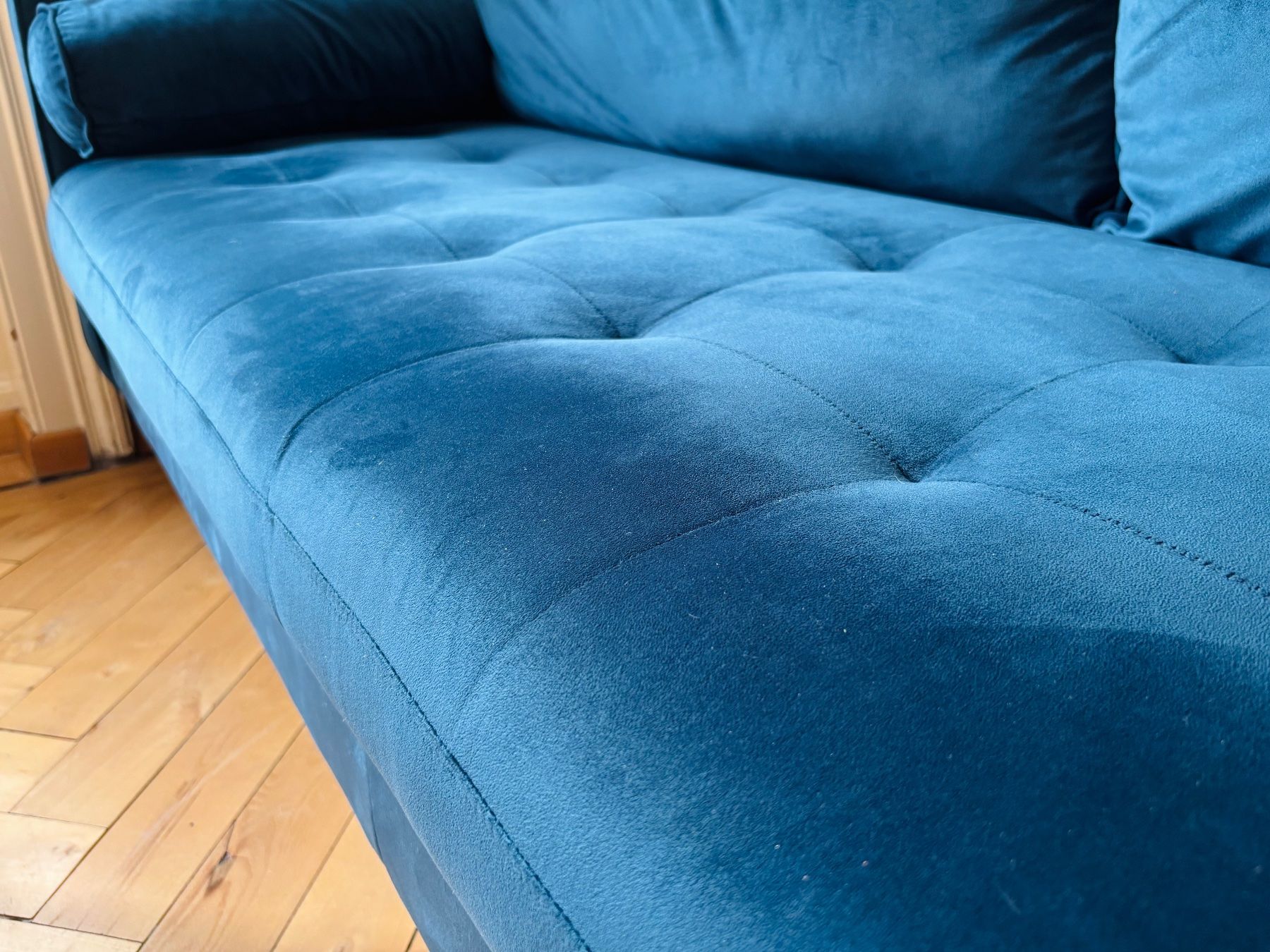 Sofas: Schönes Blaues Sofa (Couch) – Gebraucht aus Zürich von nad_yj6c 1