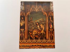 Postkarte St. Georg, Dinkelsbühl
