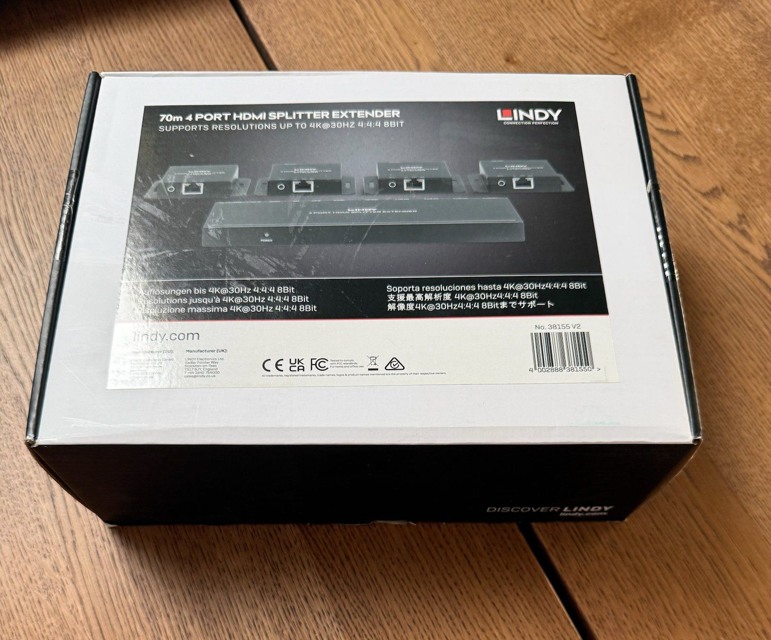 Adapter: Lindy - 4 Port HDMI / Spliter Extender – Gebraucht aus Gockhausen von Juanma.S.B 3