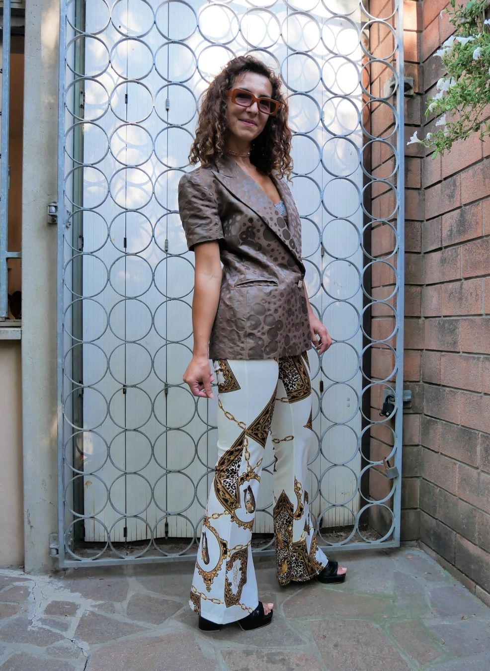 Jacken: Vintage Gai Mattiolo self patterned evening blazer jacket – Gebraucht aus La Tour-de-Peilz von dAutrefois 3