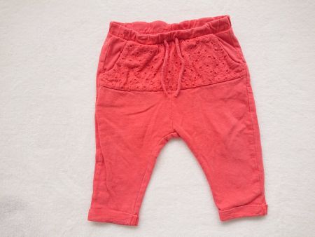 Baby Girl Hose ZARA Gr. 74 100% Baumwolle Koralle