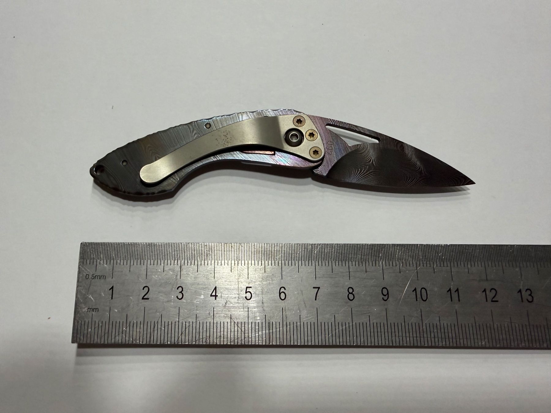 Accessori: Tecnocut Einhandmesser, Viper Slim Line, Damasteel – Nuovo (secondo la descrizione) da Bertschikon Gossau venduto da CyberUrs 2