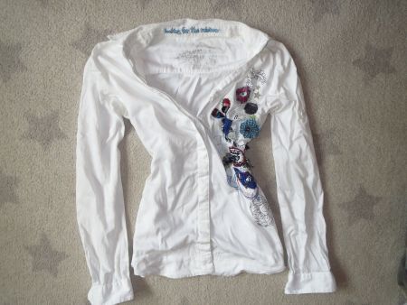 spezielle DESIGUAL Damen Bluse Gr M