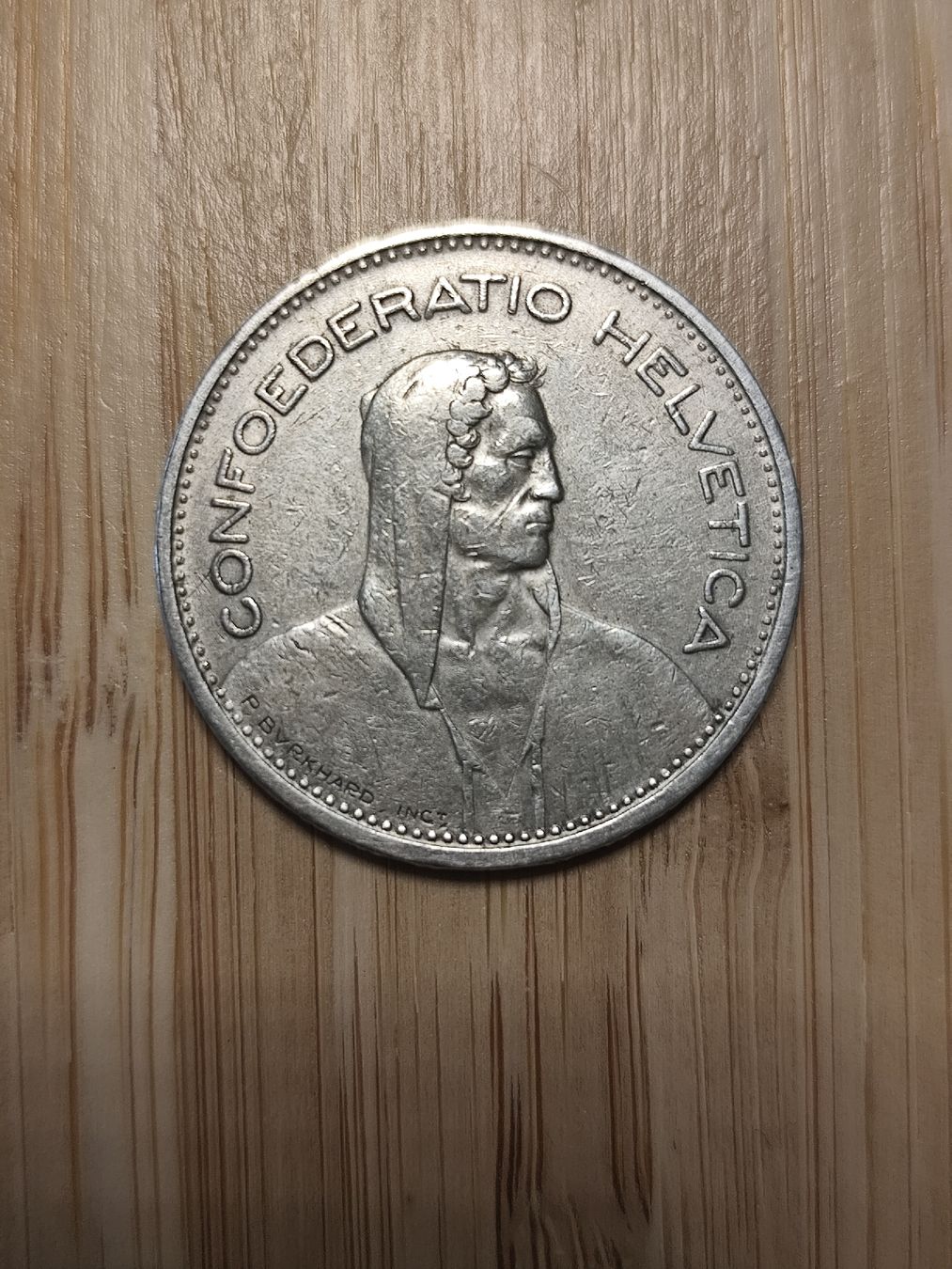 Alle Münzen: 5fr.silber Münze 1931 70°verschoben – Gebraucht aus minusio von bierbrauer 2