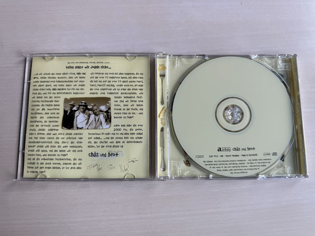 CDs: Trauffer mit Airbag - Chäs und Brot CD  2000 – D'occasion à Oberried Brienz par Chyara 2