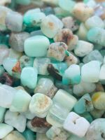 Strang echte chrysophrase  Nuggets / stone 8-10 mm