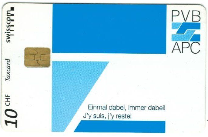 Taxcard Chip-910 PVB APC Ostermundigen (Gebraucht) in Zürich für CHF 6 ...