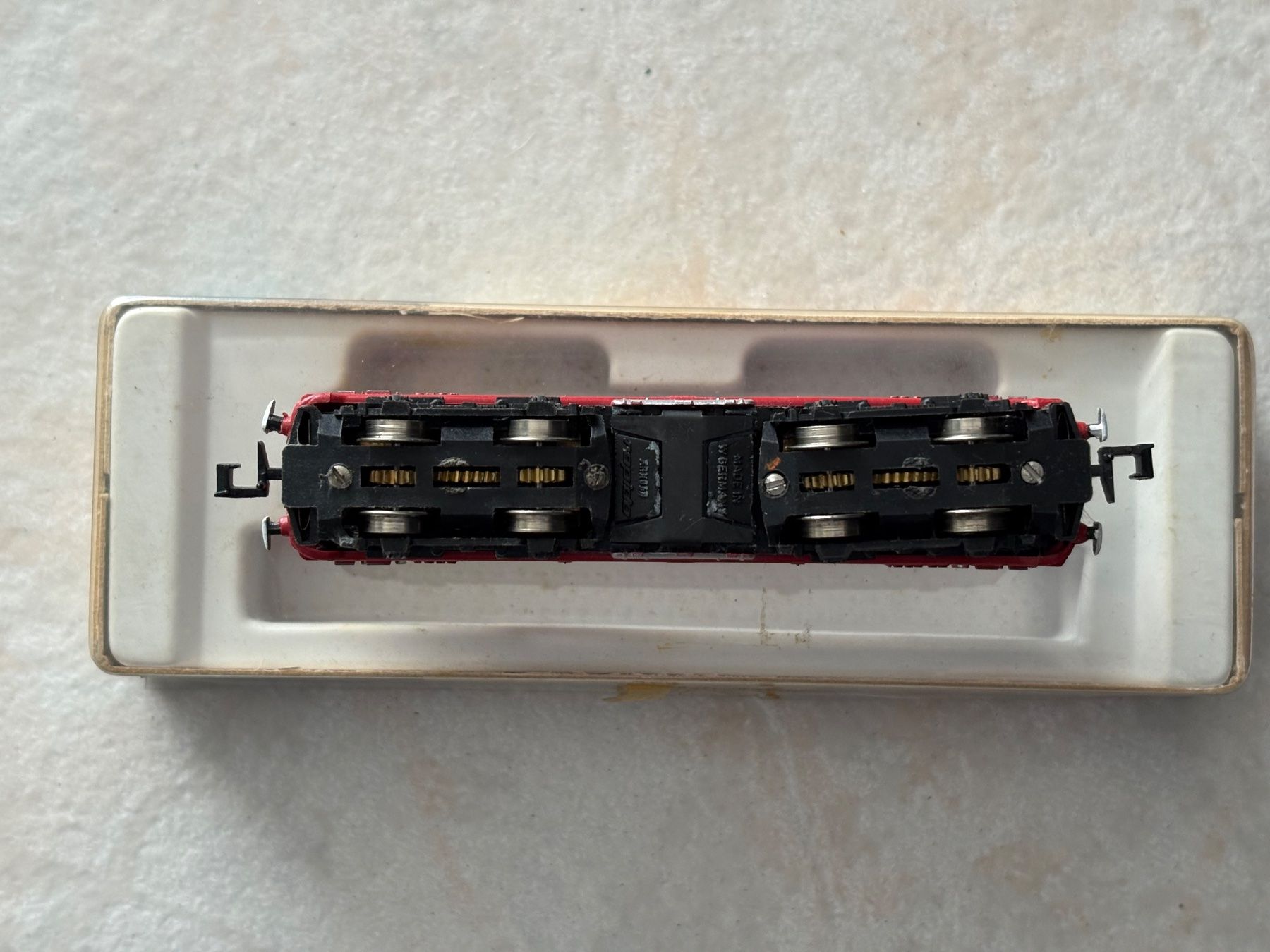Arnold Modellini di ferrovie: Arnold 0248 Elok BB 9201 CAPITOLE SNCF – Usato da Hauterive NE venduto da eriamch 3
