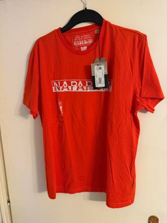 NAPAPIJRI T-shirt, Gr XL, Neu/ungertragen, Orange