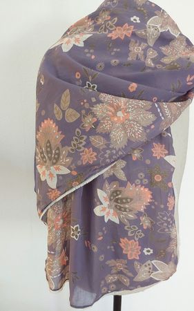 Schal Foulard Baumwolle