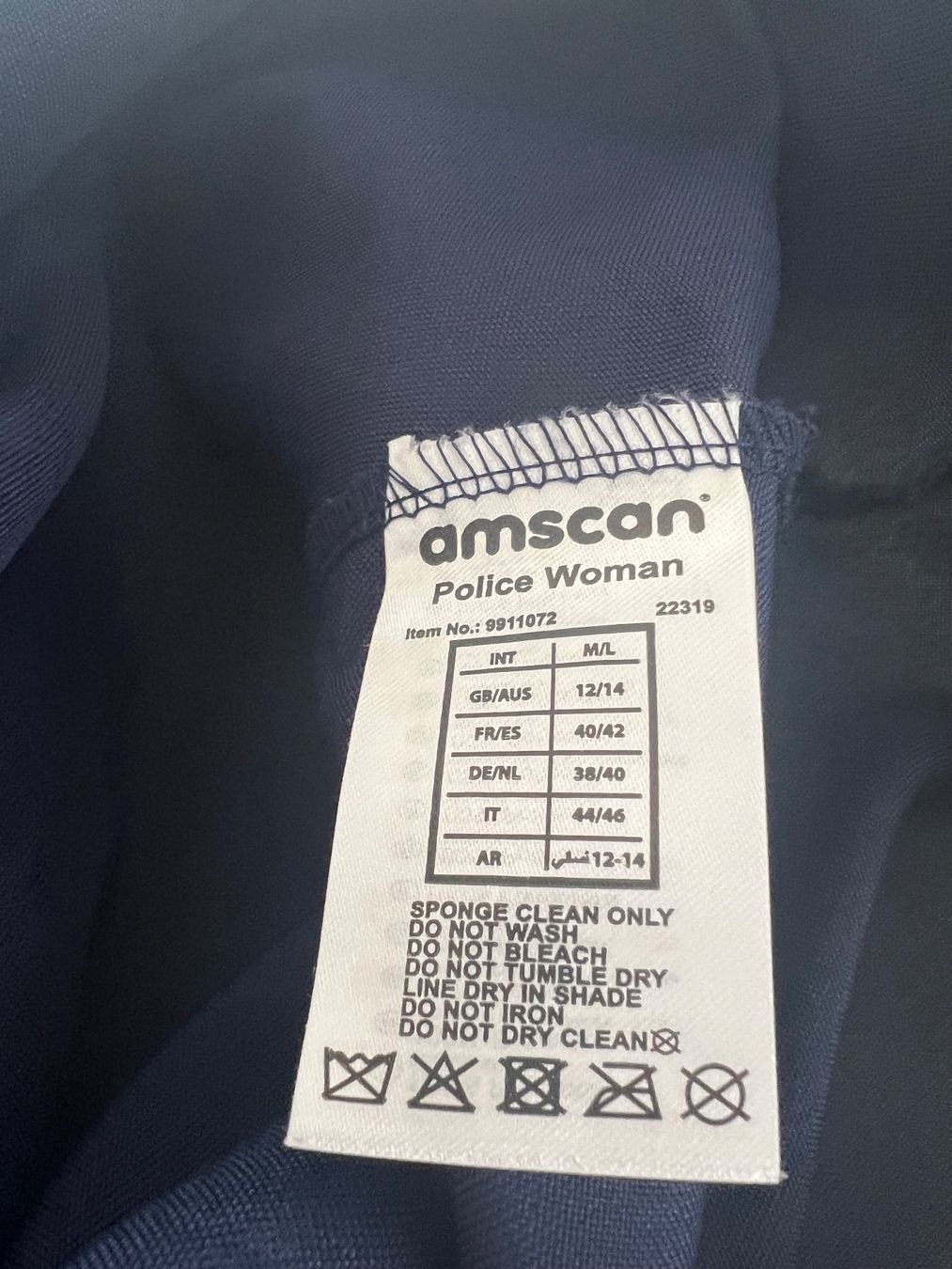 Costumi: Polizistin Kostüm Gr M/L – Usato da Frauenfeld venduto da stern081 3