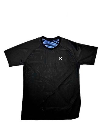 T-Shirt de Sudation Kewlioo Mens Heat Trapping - XL