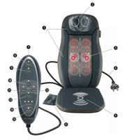 MediSana Massage-Sitzauflage mit Wärme E-9500H-MD