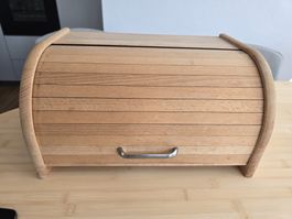 Brotkasten aus Holz  H 21cm B 40cm T 27cm guter Zustand