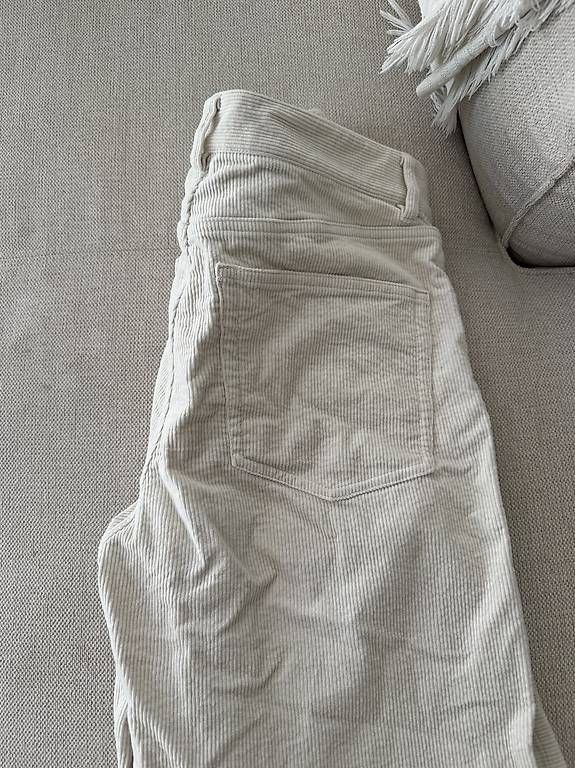 Hosen: Cord Hose, weiss – Gebraucht aus Uster von hanna99 1