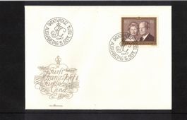 1974 FDC Fürst und Fürstin aus ABO