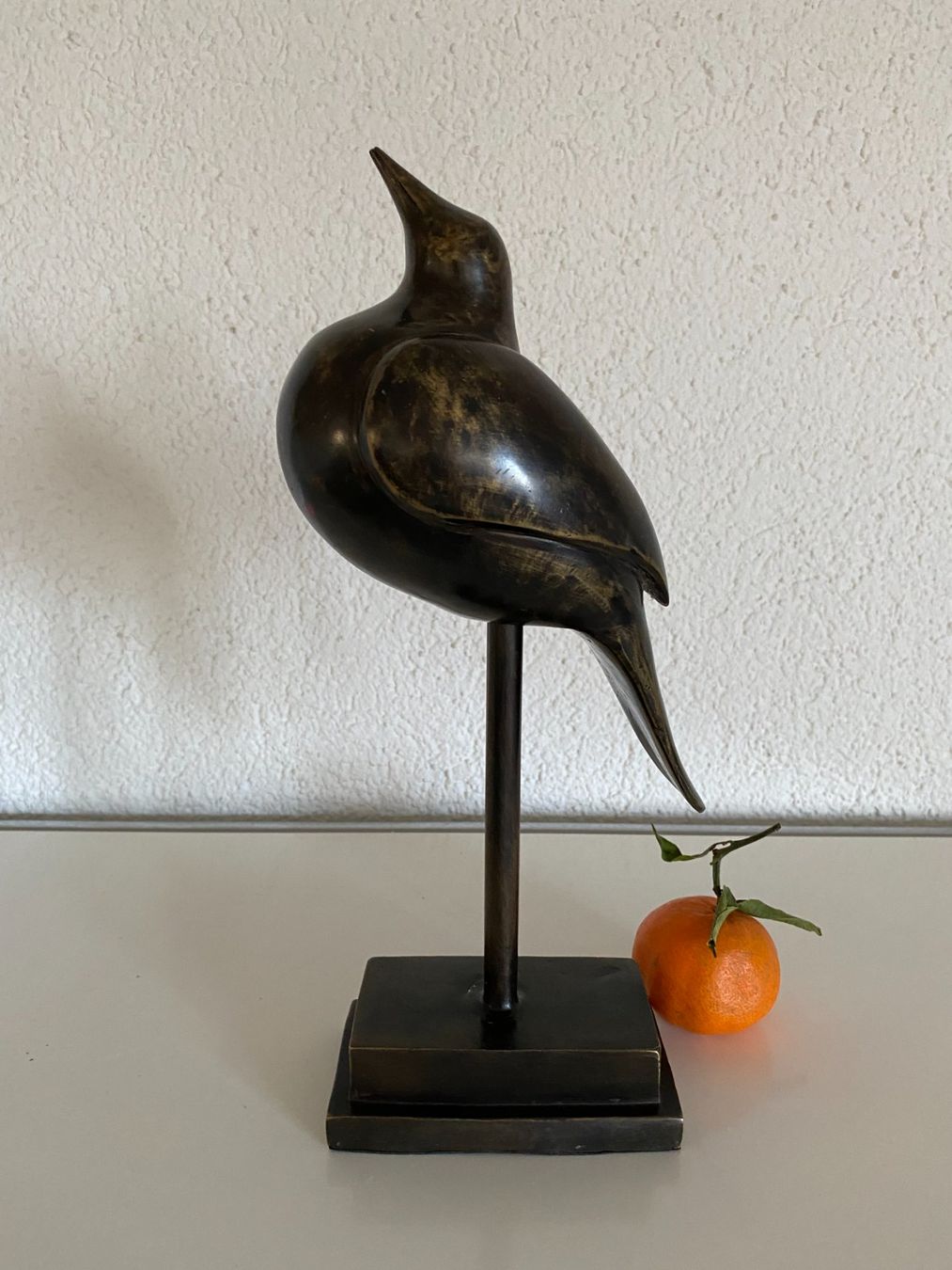 Figuren: Bronze, Taube auf Ständer, von H. Bounder – Neu (gemäss Beschreibung) aus Zürich von eileenchen1