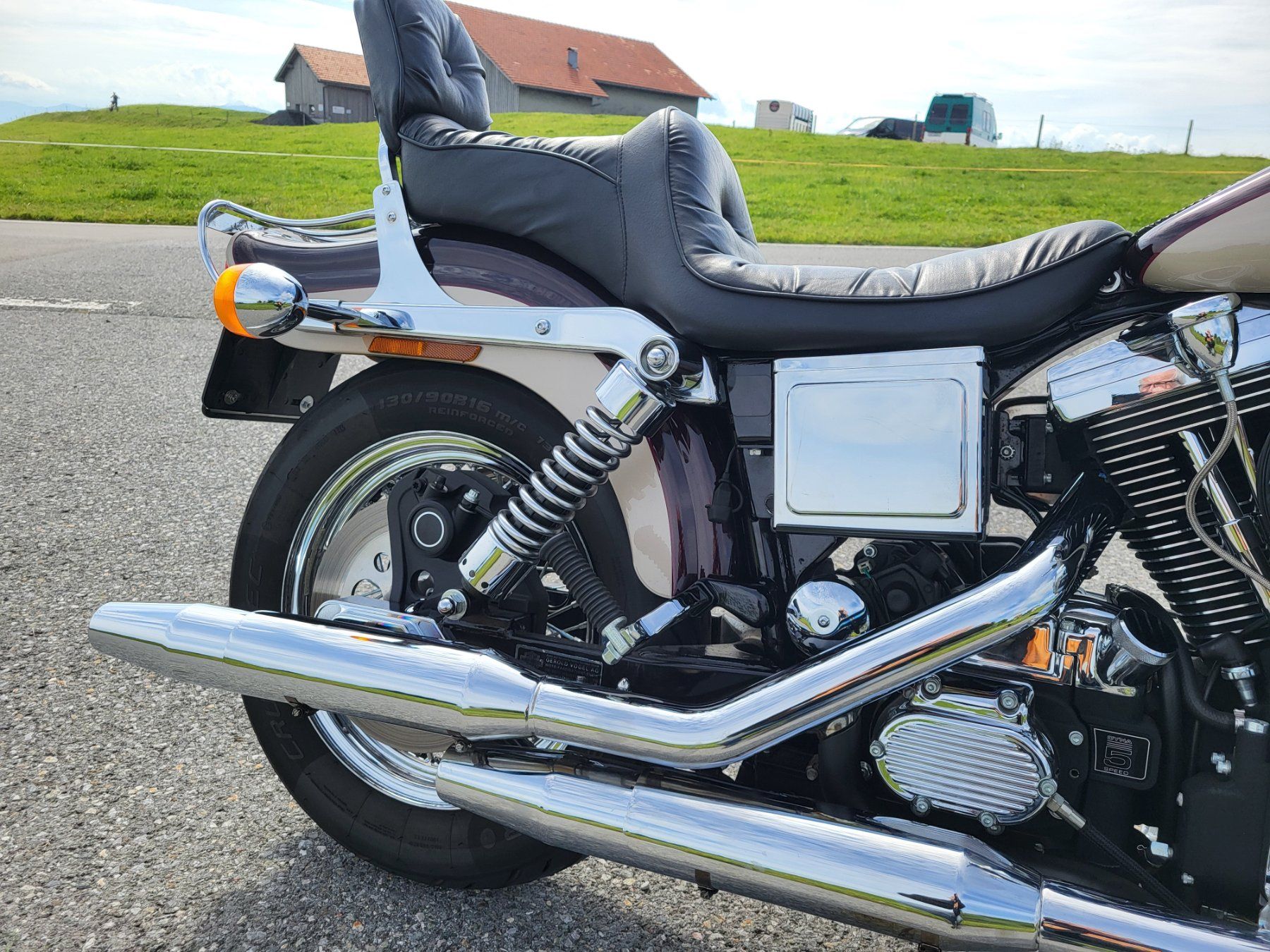 Harley-Davidson Chopper: HARLEY-DAVIDSON FXDWG Dyna Wide Glide 95 TH Anniversary – Gebraucht aus Thal von roeli57 5